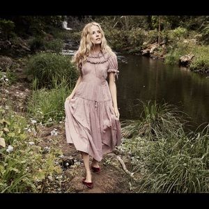 NWT Doen Fiore Dress Wildberry XS